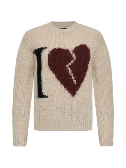 broken-heart sweater by ALLSAINTS