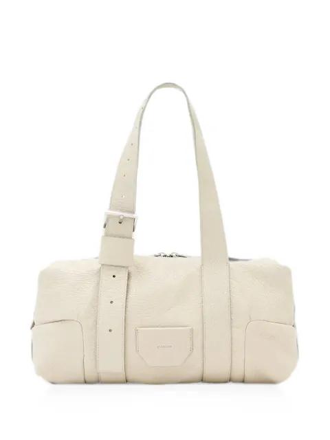 buckle-detail leather shoulder bag by ALLSAINTS