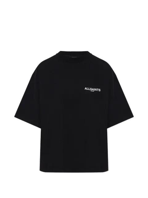 butterfly-print logo T-shirt by ALLSAINTS
