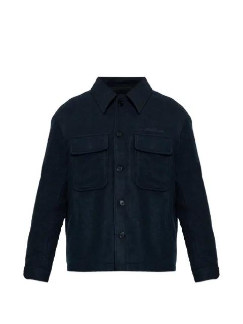 buttoned pocketed shirt jacket by ALLSAINTS