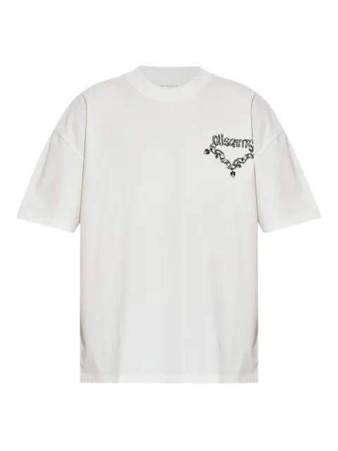 chain-printed t-shirt by ALLSAINTS