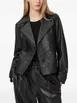 double-breasted belted jacket by ALLSAINTS