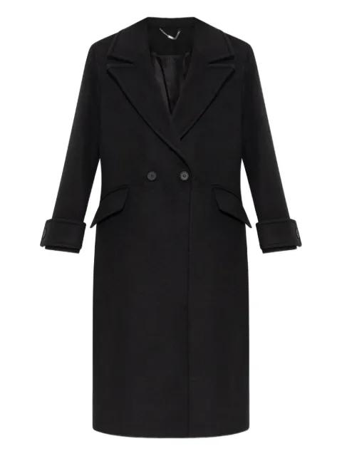 double-breasted lapel coat by ALLSAINTS