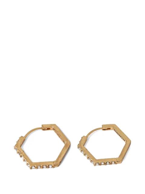 embellished hoop earrings by ALLSAINTS