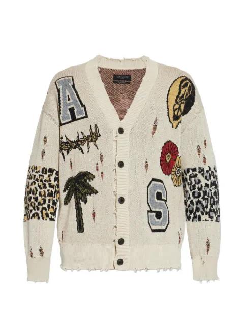 graphic cardigan by ALLSAINTS