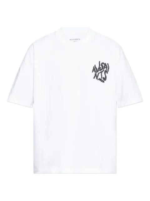 logo-print T-Shirt by ALLSAINTS