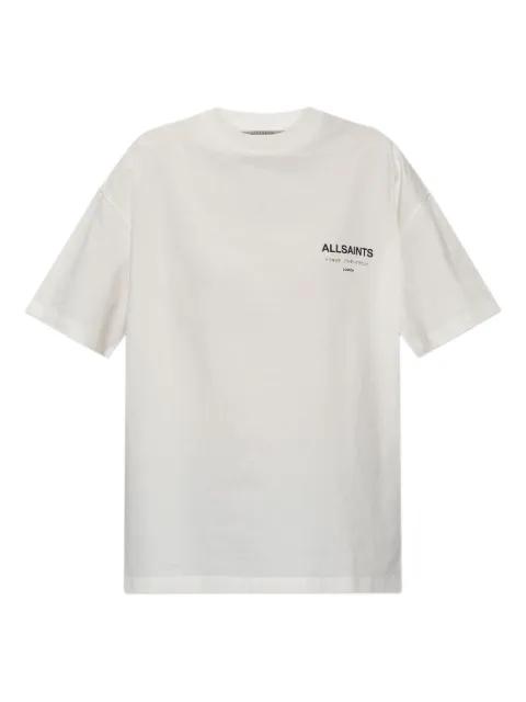 logo-print short-sleeve T-shirt by ALLSAINTS