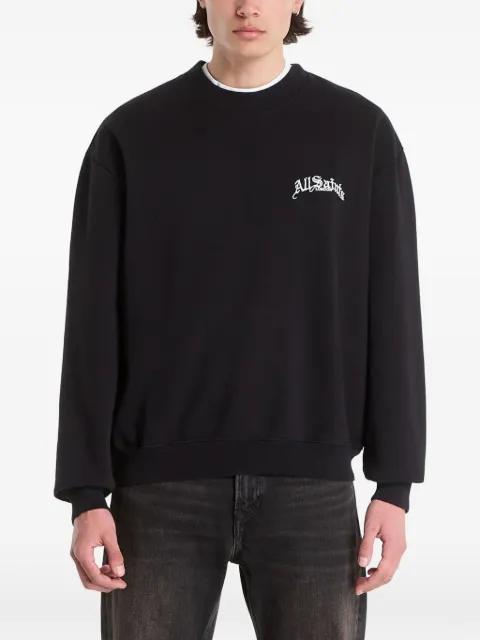 logo-print sweater by ALLSAINTS