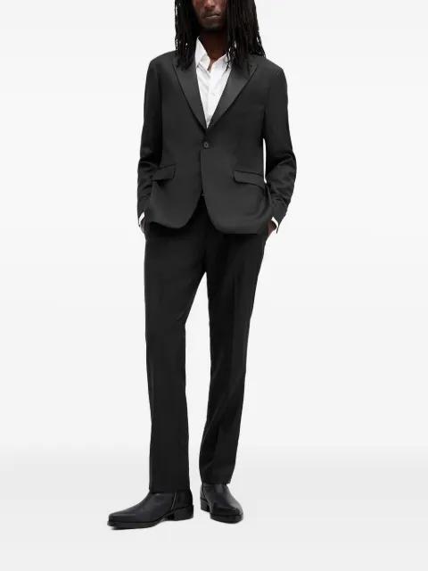 panel-lapel single-breasted blazer by ALLSAINTS