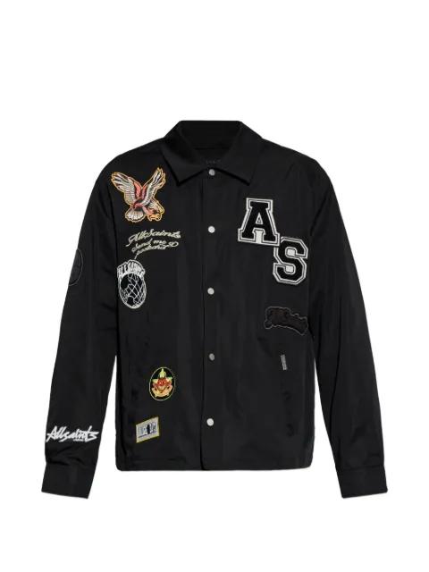 patch-embellished jacket by ALLSAINTS