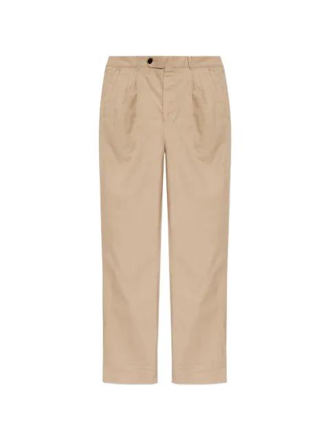 pleated straight-leg trousers by ALLSAINTS