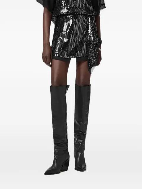 sequin embellished skirt by ALLSAINTS