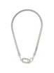snake-chain carabiner-link necklace by ALLSAINTS