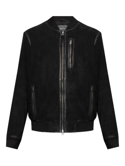 suede bomber jacket by ALLSAINTS