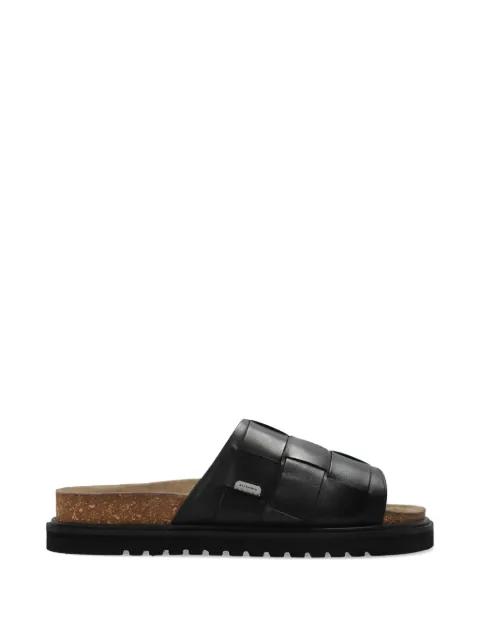 woven leather sandals by ALLSAINTS