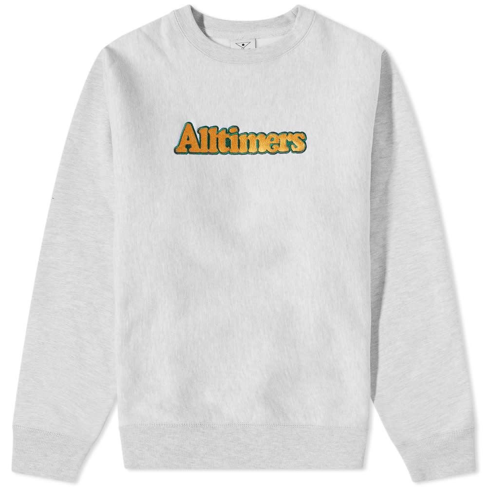 Alltimers Embroidered Heavyweight Broadway Crew Sweat by ALLTIMERS