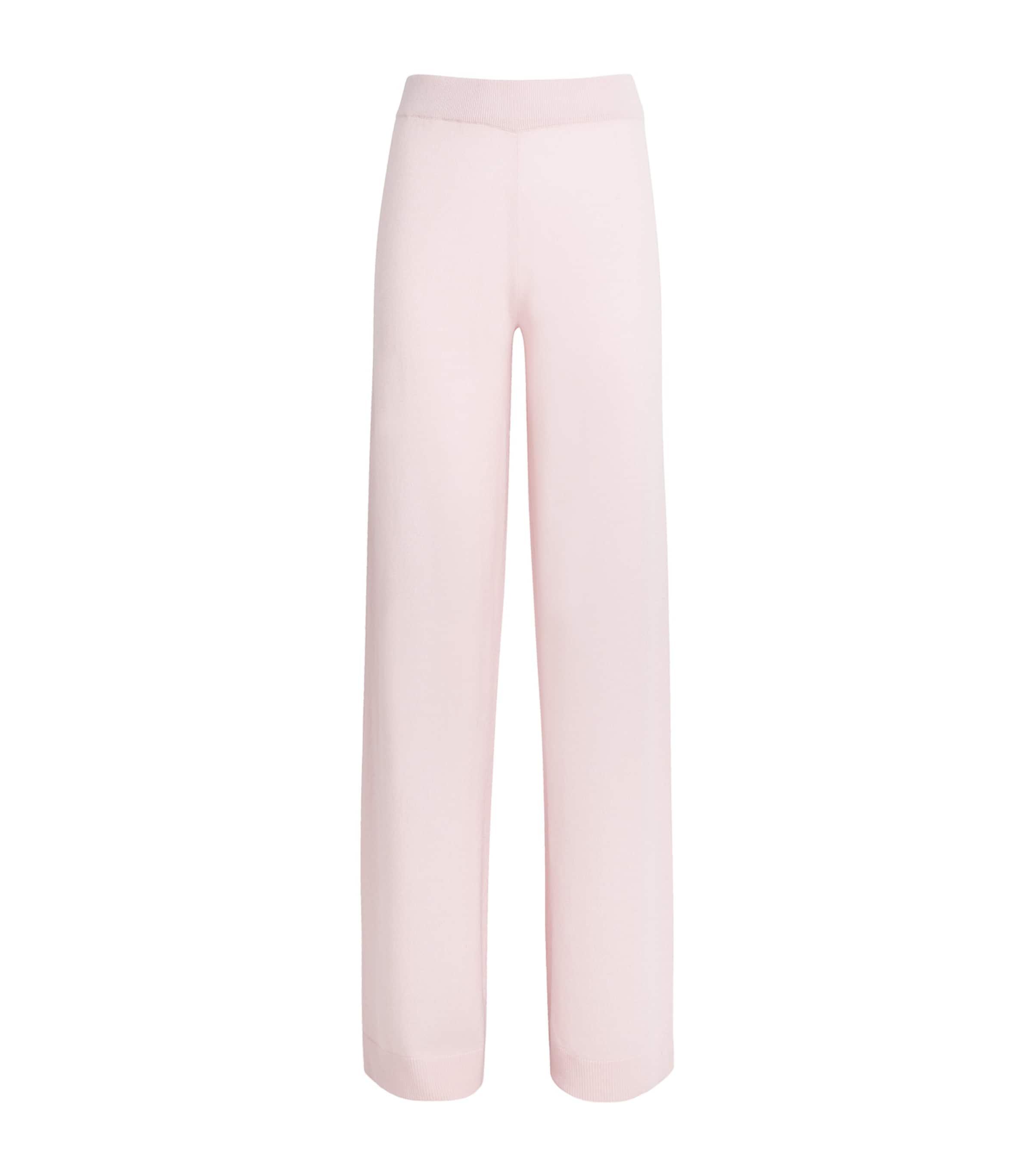 Allude Virgin Wool-Cashmere Straight Trousers by ALLUDE