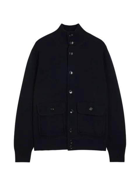 button patch pocket jacket by ALLUDE