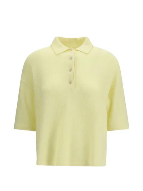 button short-sleeve knitwear by ALLUDE