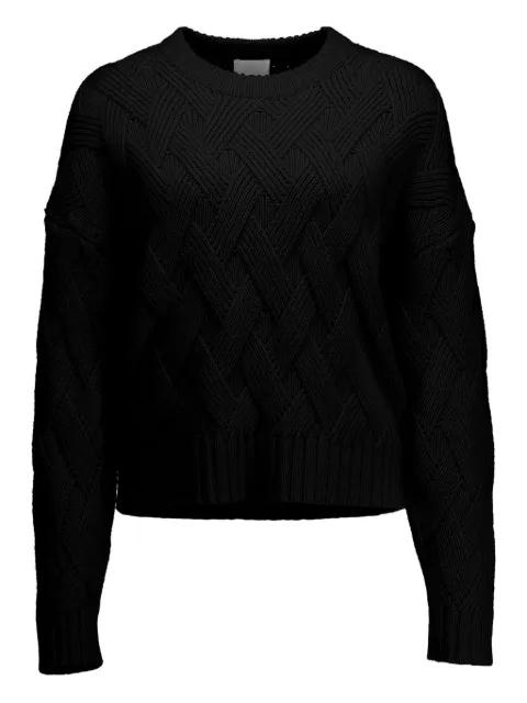 cable-knit knit by ALLUDE
