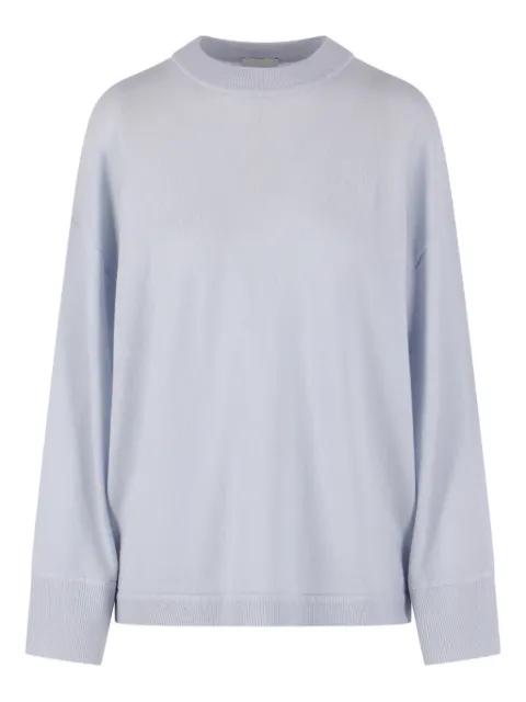 crew-neck ribbed sweater by ALLUDE