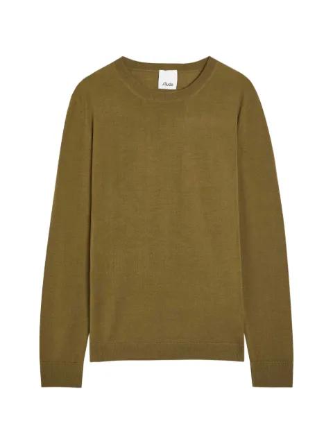 fine-knit long-sleeve T-shirt by ALLUDE
