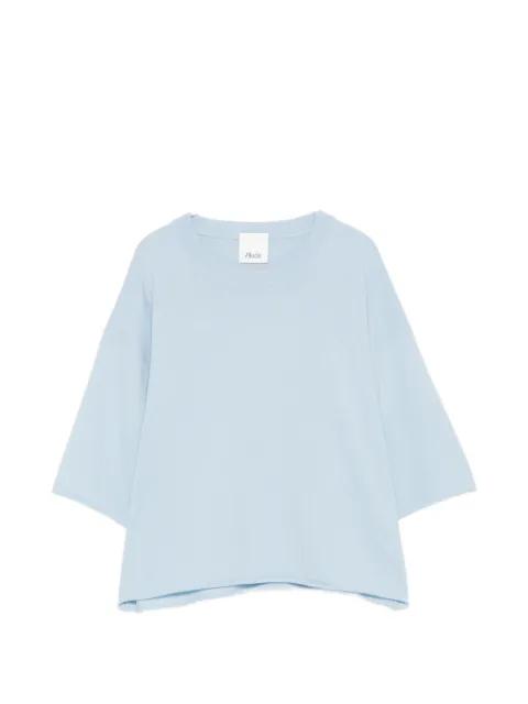 raw-cut T-shirt by ALLUDE