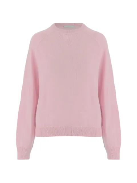 ribbed crew-neck sweater by ALLUDE