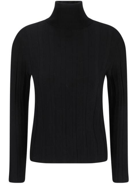 ribbed-knit jumper by ALLUDE