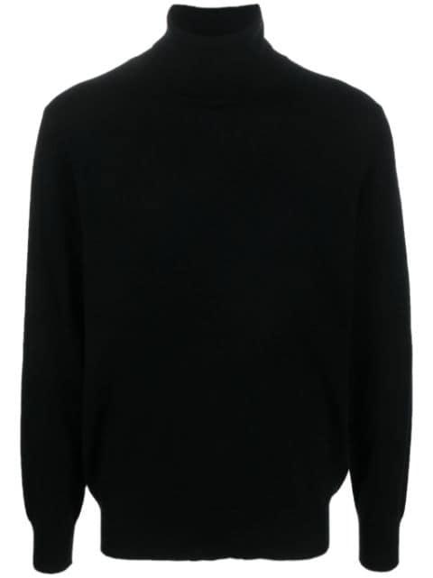 roll neck cashmere jumper by ALLUDE