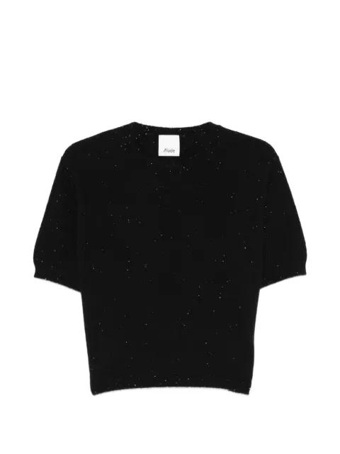 round-neck T-shirt by ALLUDE