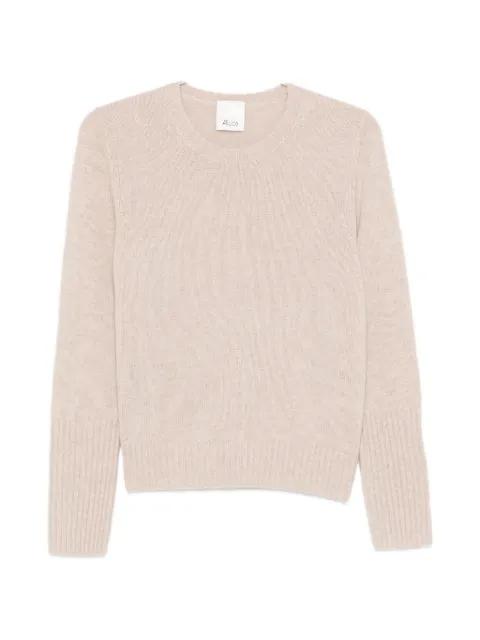 round-neck sweater by ALLUDE
