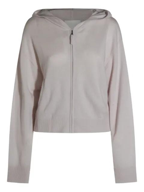 zip-up hoodie by ALLUDE