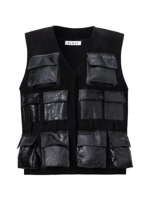 Frontline multi-pocket gilet by ALMAZ