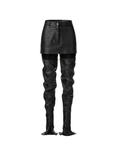 Mustang cut-out trousers by ALMAZ