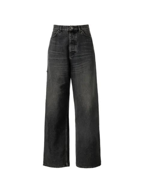 Off Duty faded wide-leg jeans by ALMAZ