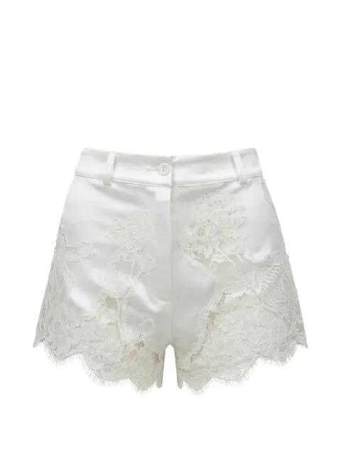 Pillowtalk lace-appliqué mini shorts by ALMAZ