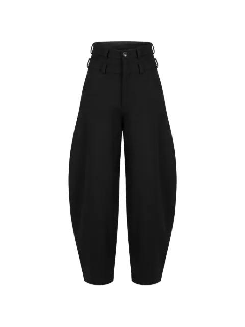 Raider barrel-leg trousers by ALMAZ