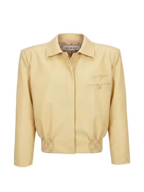 Vanilla Vice elasticated-hem bomber jacket by ALMAZ