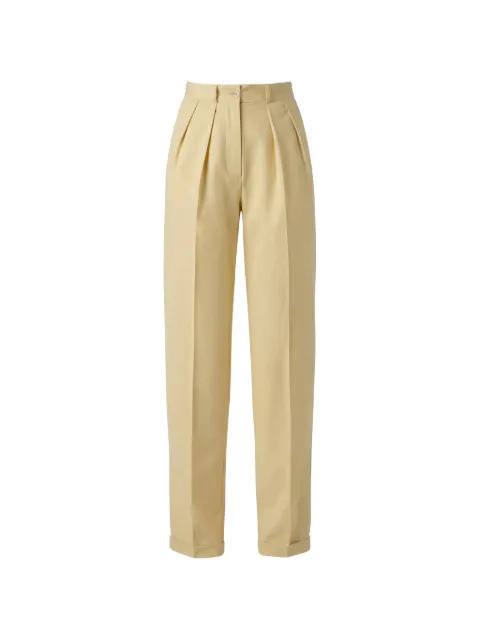 Vanilla Vice pleated trousers by ALMAZ