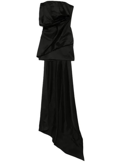 block draped mini dress by ALMAZ