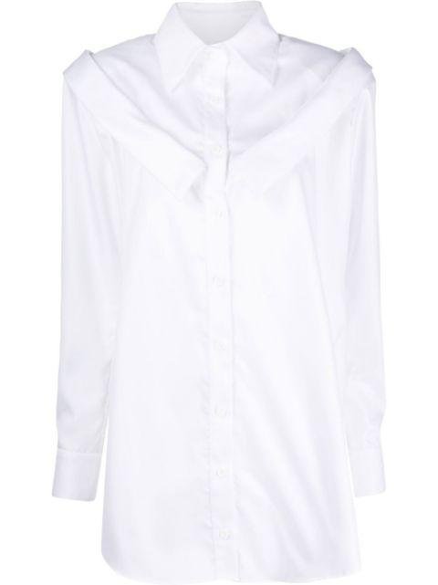 double-collar long-sleeve shirt by ALMAZ