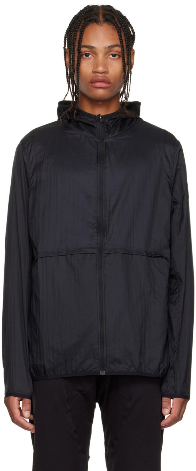 Black Repeat Running Jacket by ALO