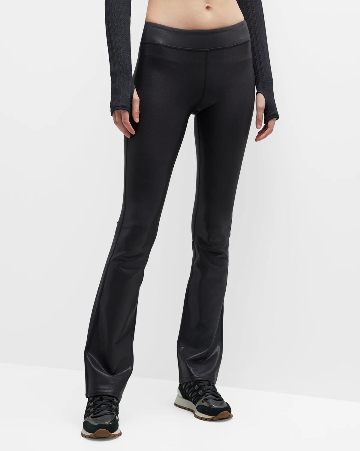 Super Shine Low-Rise Boot-Cut Leggings by ALO YOGA