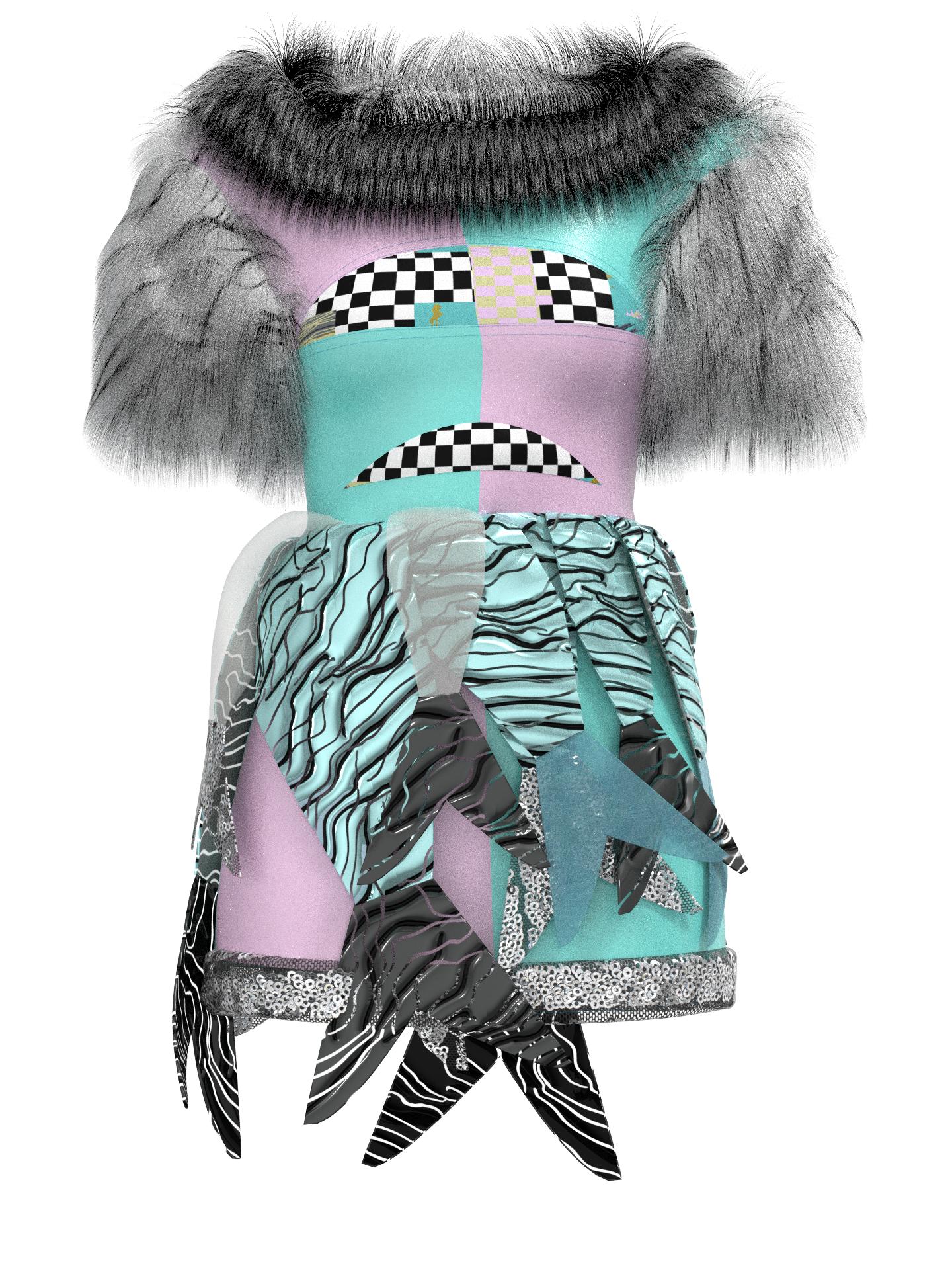 Dress Hanged Fish by ALOGISMO