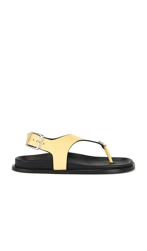 ALOHAS Harbor Onix Sandals in Yellow by ALOHAS
