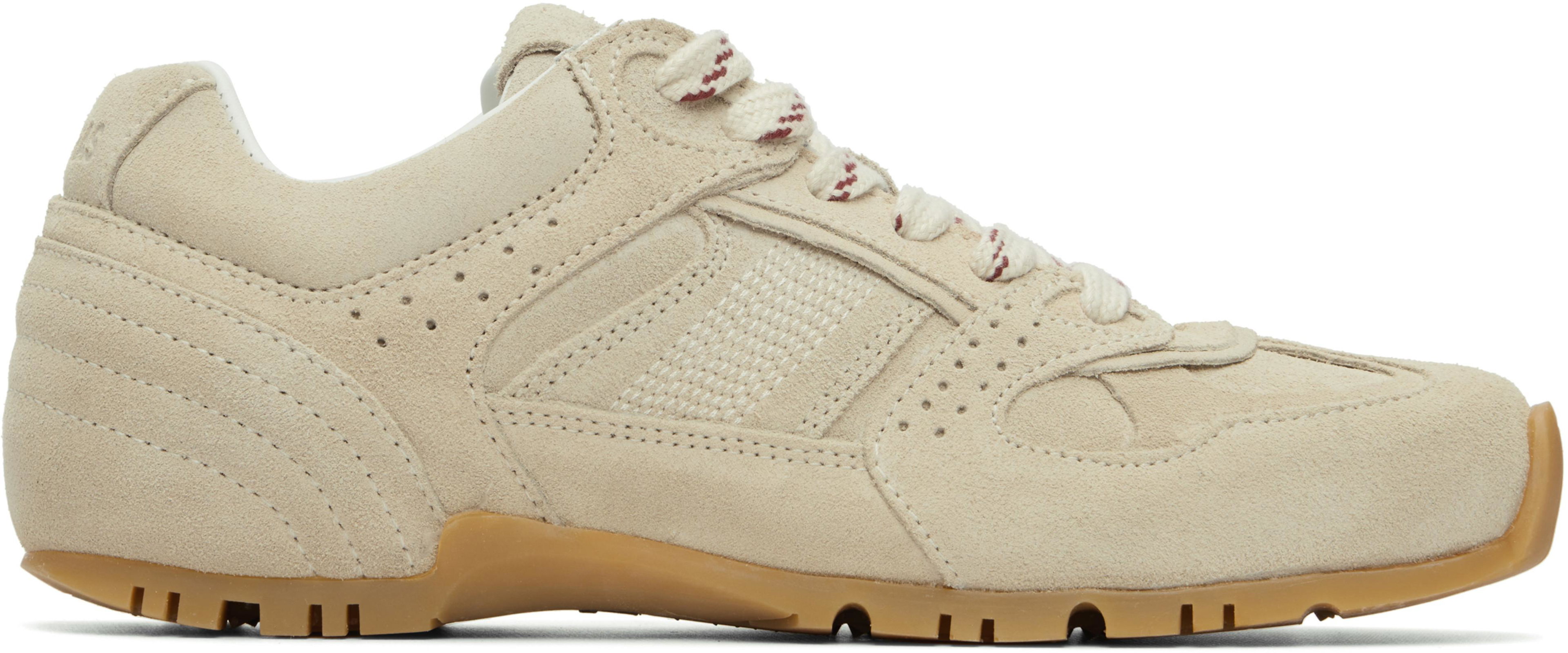 Beige Tb.56 Leather Sneakers by ALOHAS