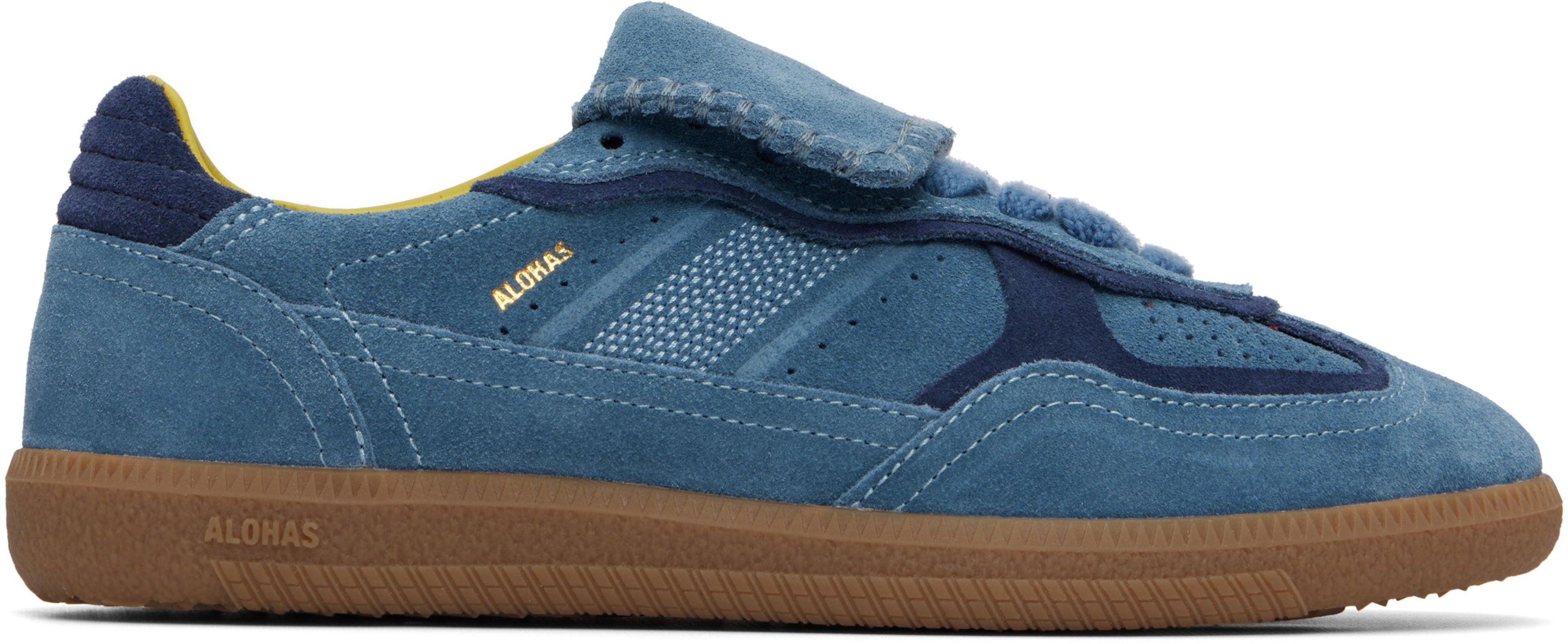 Blue Tb.490 Club Leather Sneakers by ALOHAS