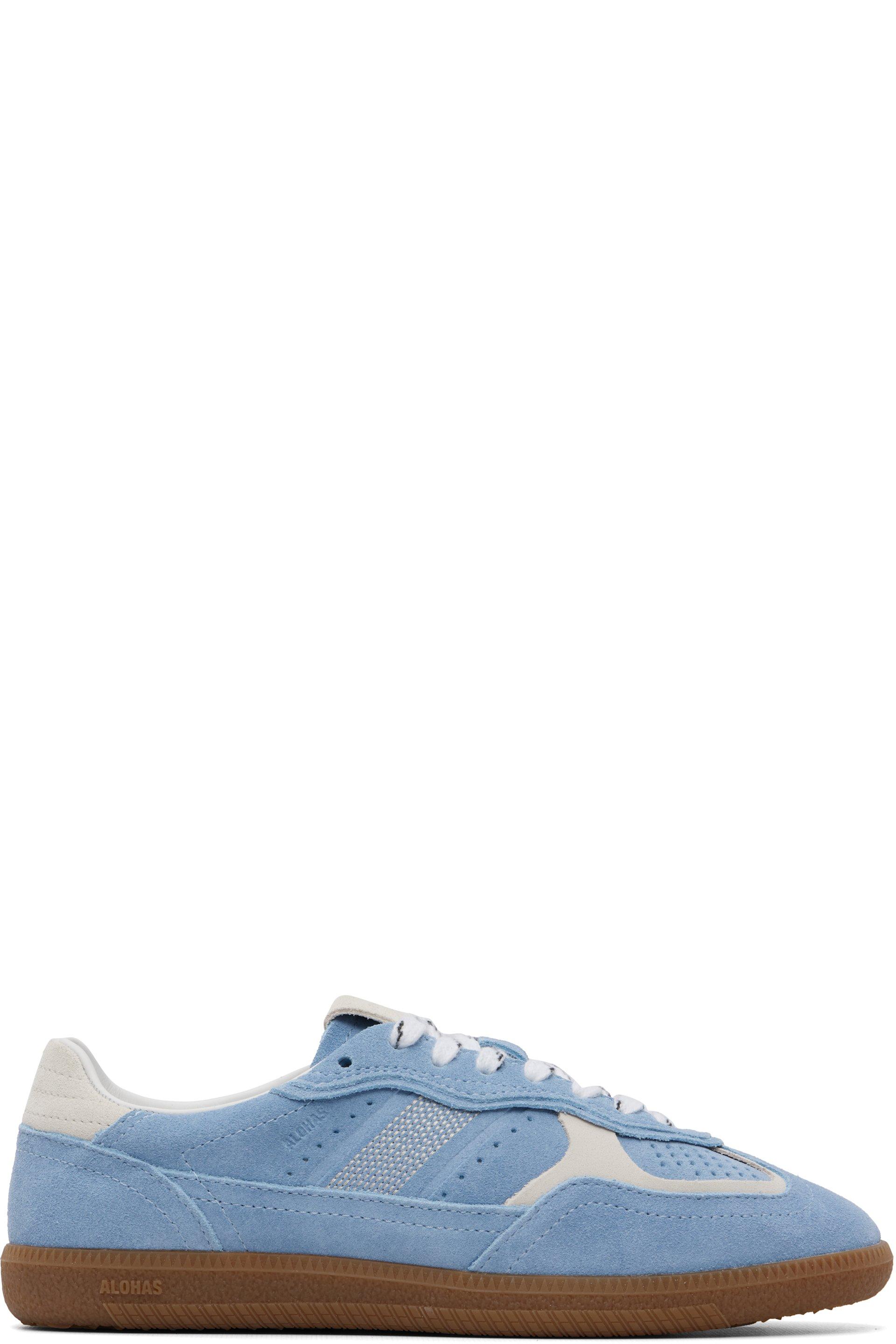 Blue Tb.490 Rife Suede Leather Sneakers by ALOHAS