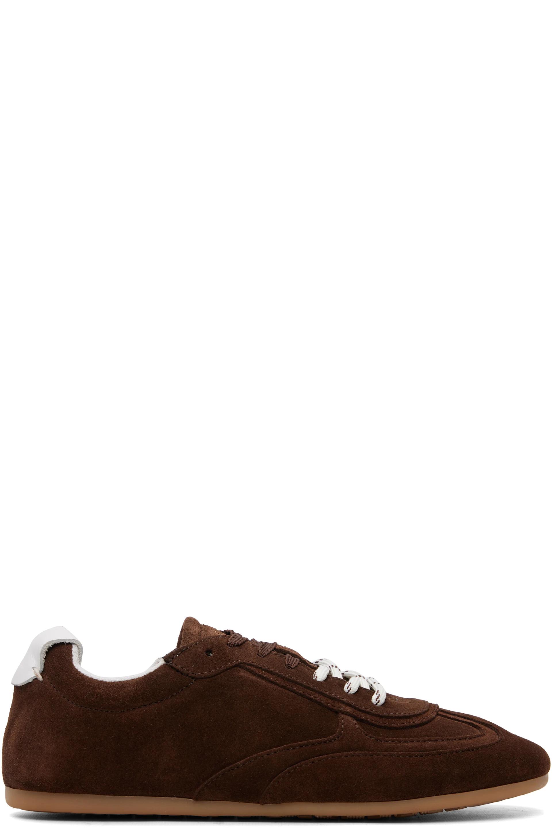 Brown Tb.24 Suede Leather Sneakers by ALOHAS